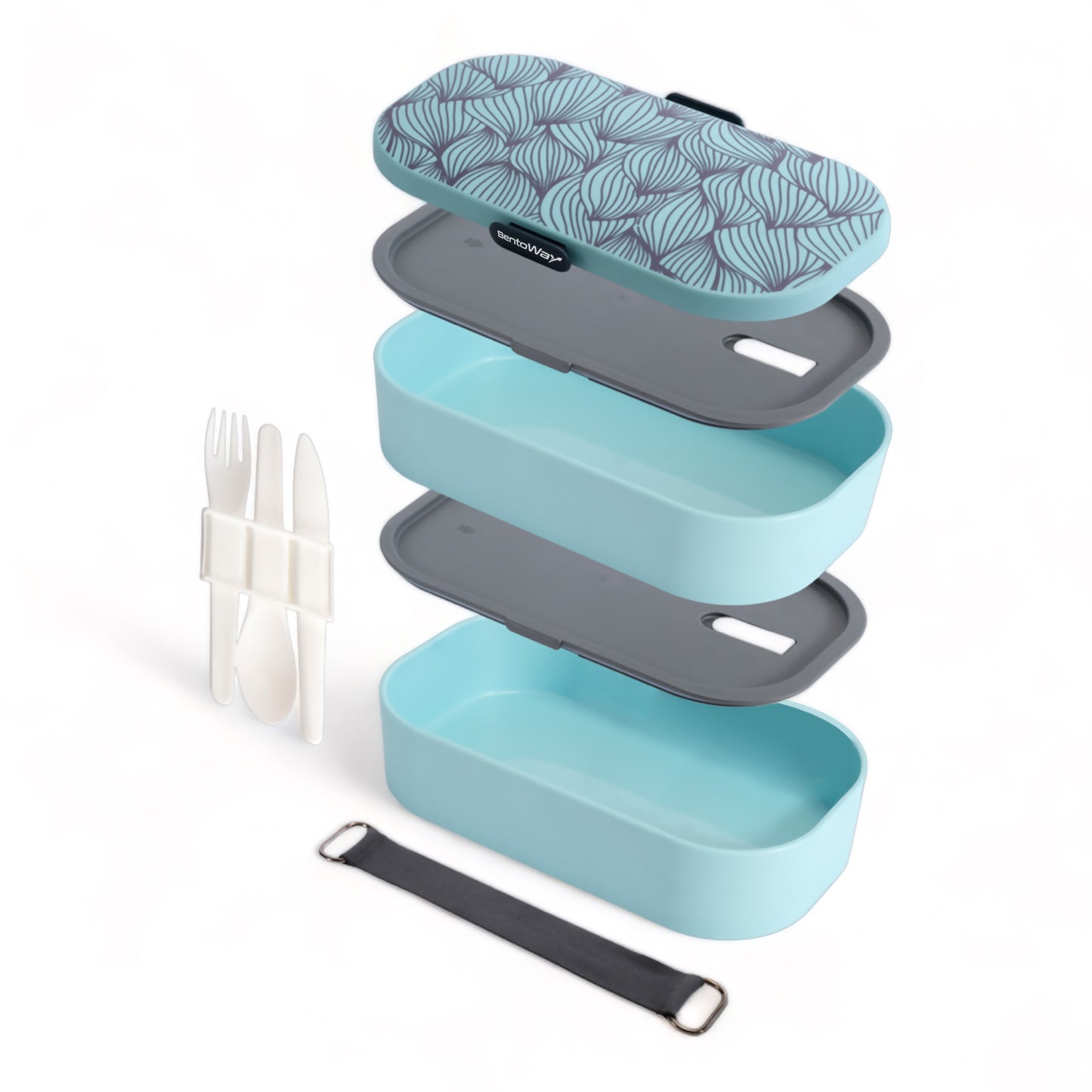 Aqua Blue - Stackable